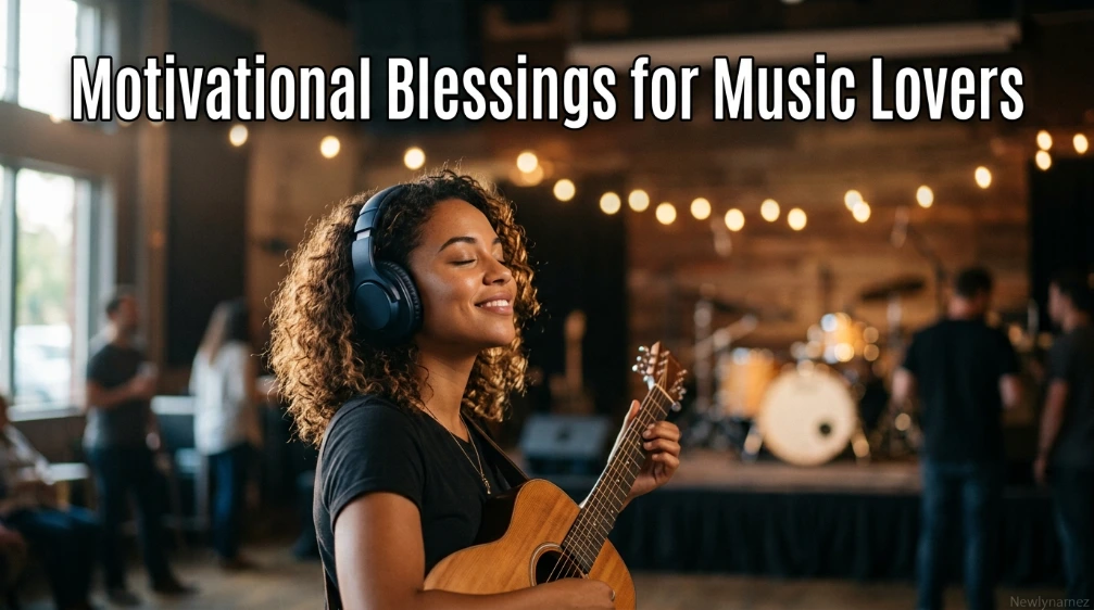 Motivational Blessings for Music Lovers