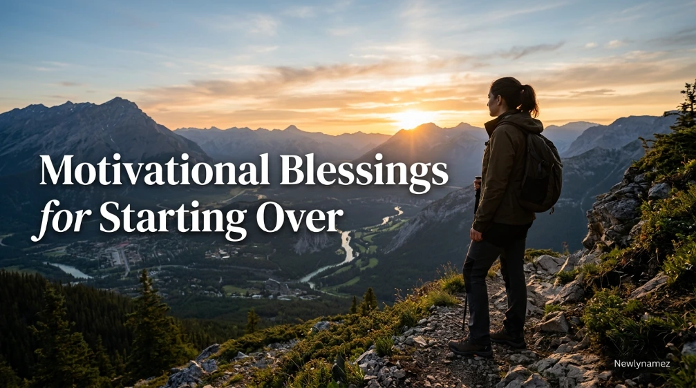Motivational Blessings for Starting Over
