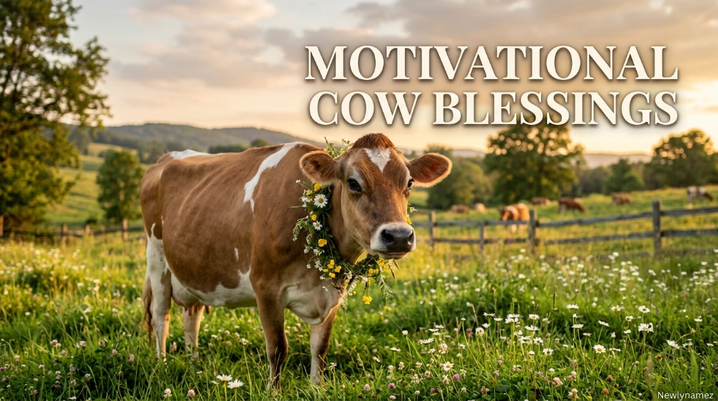 Motivational Cow Blessings