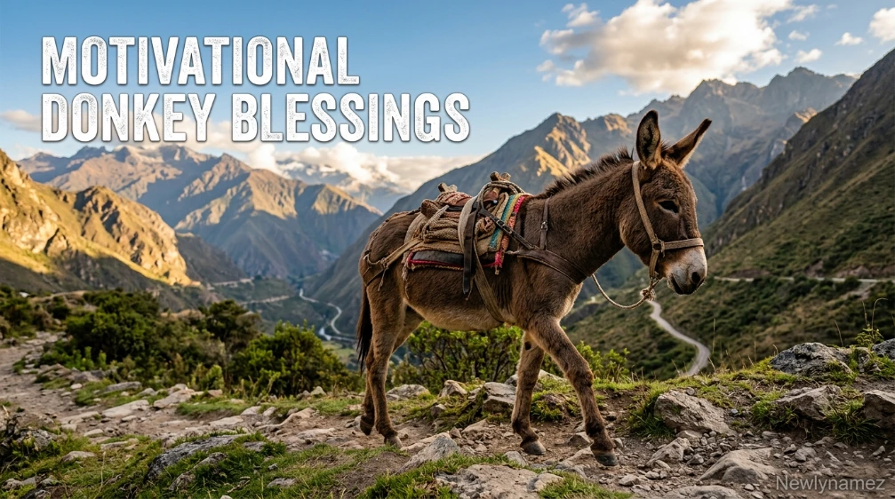 Motivational Donkey Blessings