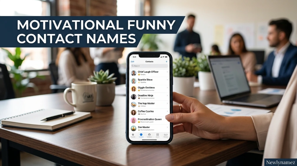 Motivational Funny Contact Names