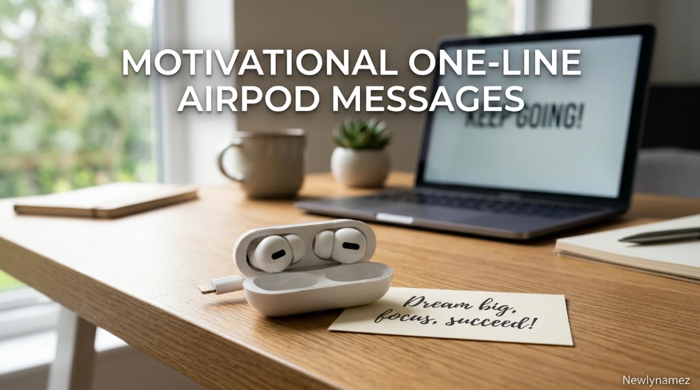 Motivational One-Line AirPod Messages