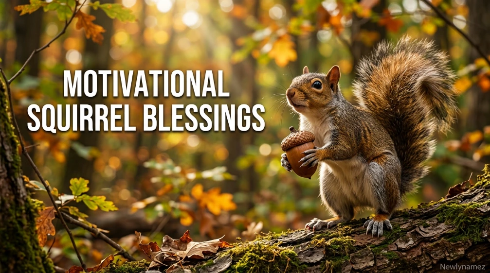 Motivational Squirrel Blessings
