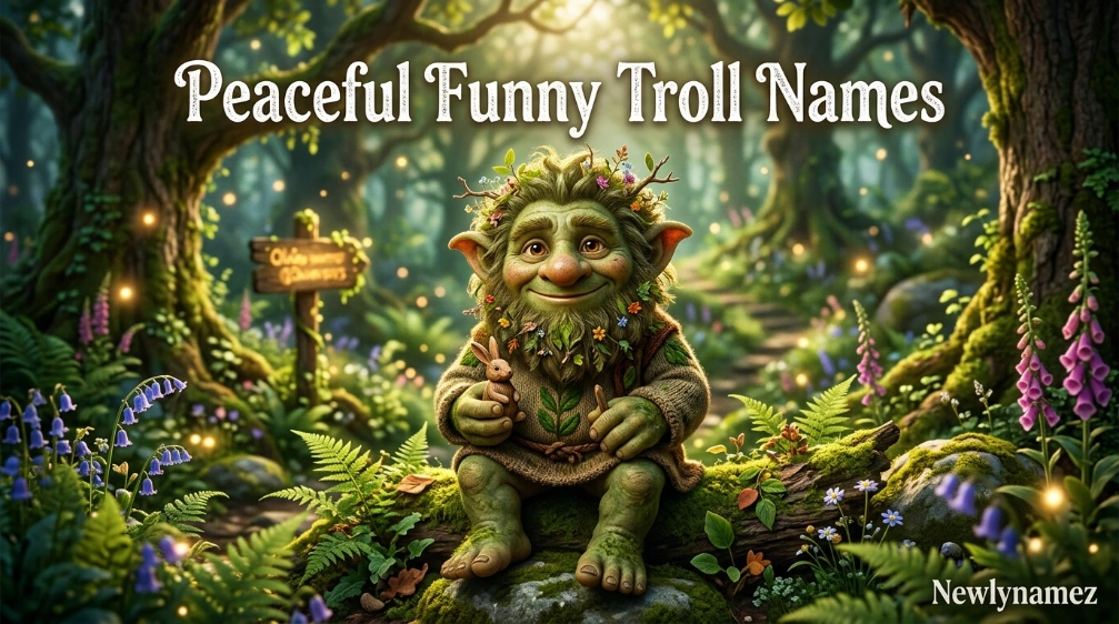 Peaceful Funny Troll Names