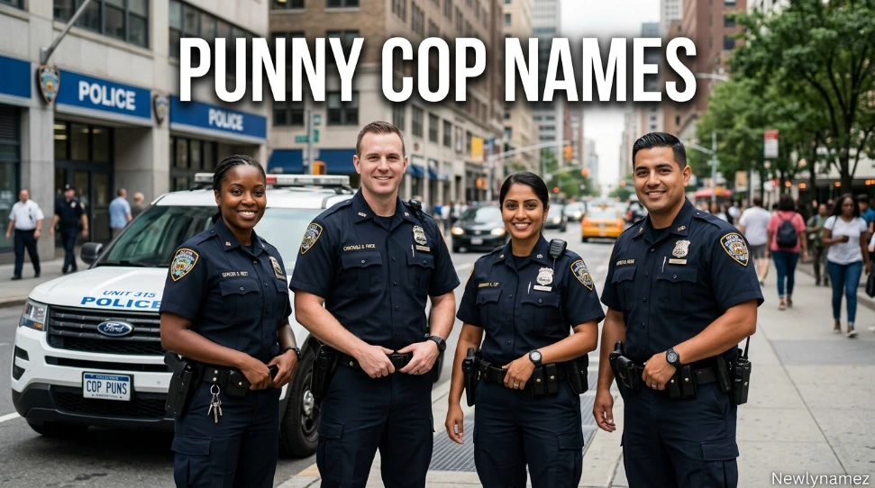 Punny Cop Names