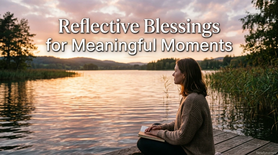 Reflective Blessings for Meaningful Moments