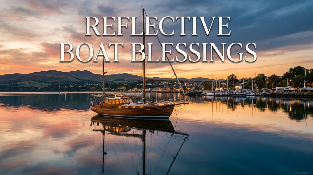 Reflective Boat Blessings