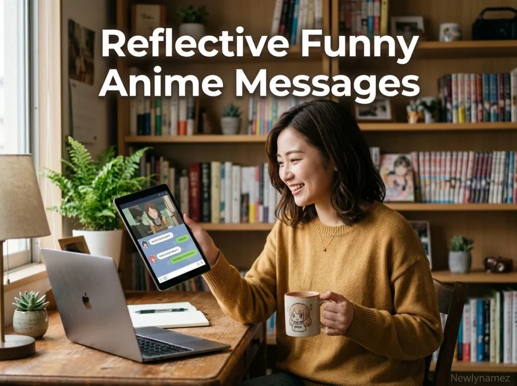 Reflective Funny Anime Messages