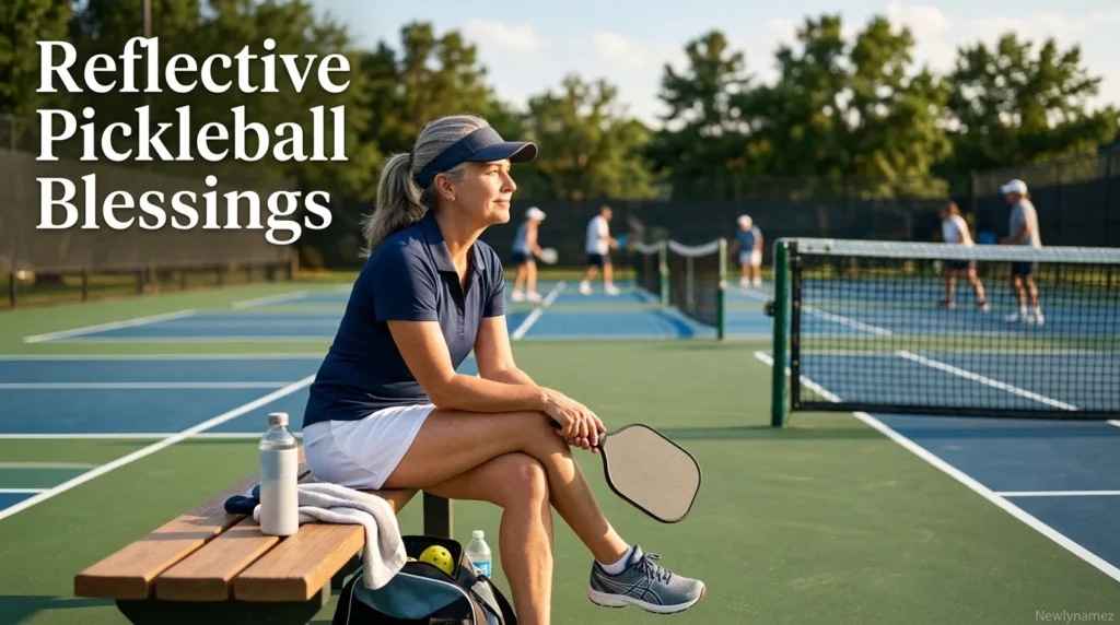 Reflective Pickleball Blessings