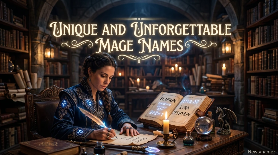 Unique and Unforgettable Mage Names