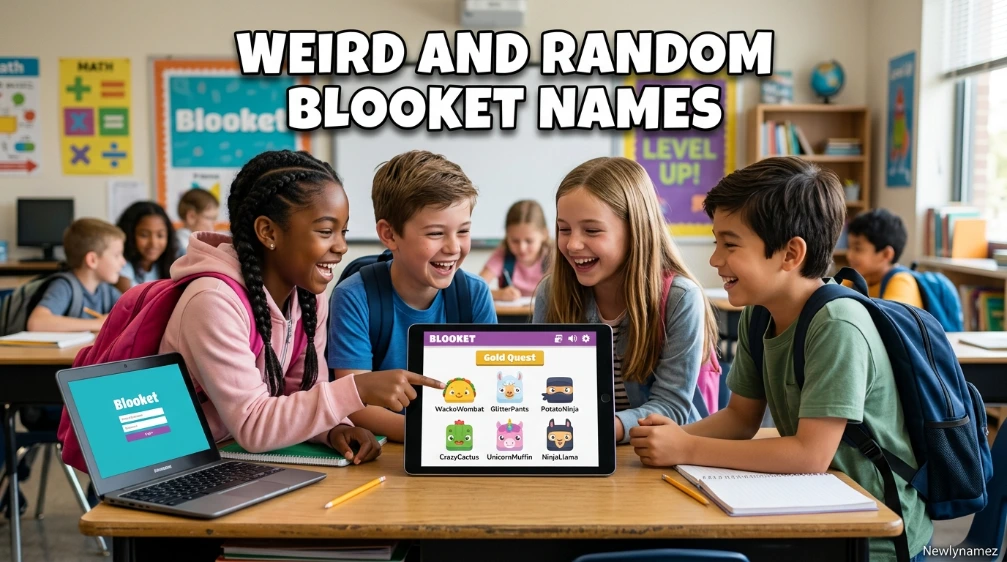 Weird and Random Blooket Names