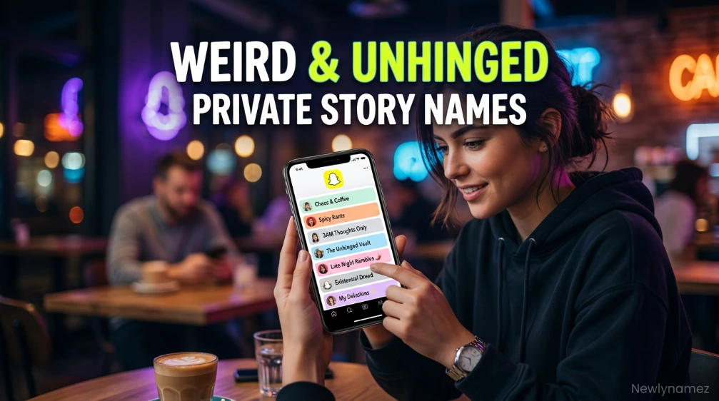 Weird & Unhinged Private Story Names