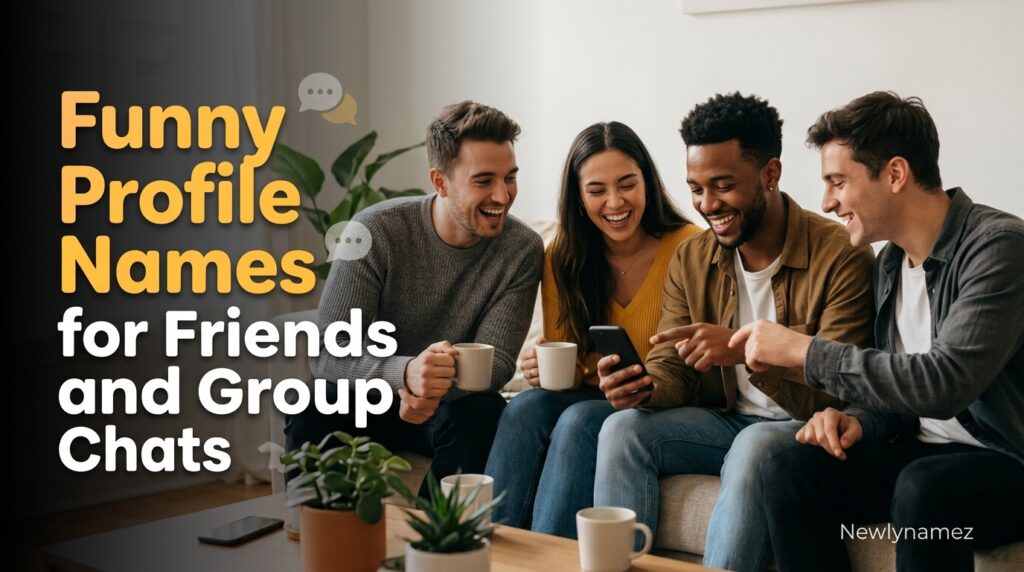 Funny Profile Names for Friends and Group Chats