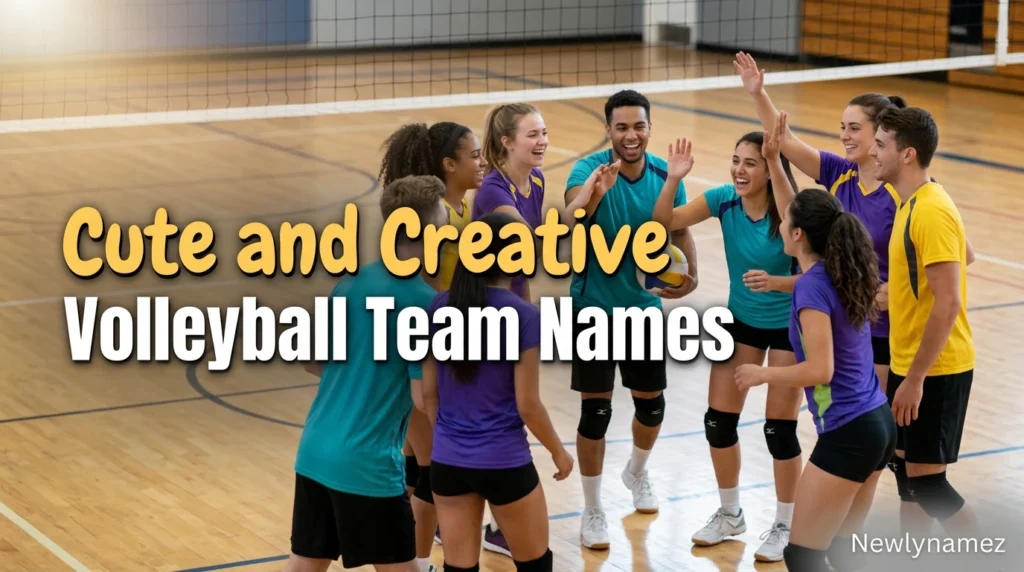 Cute and Creative Volleyball Team Names