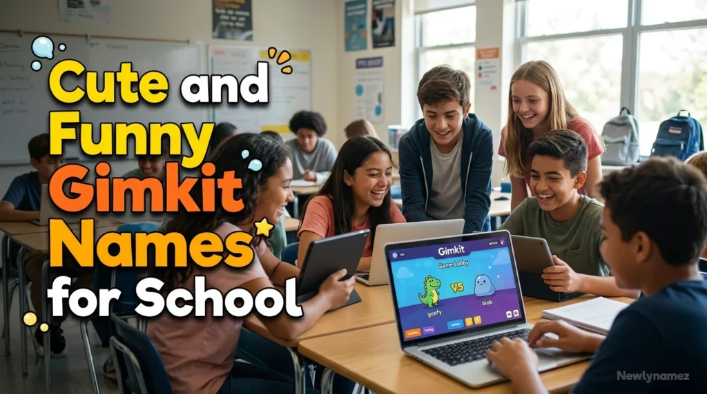 Cute and Funny Gimkit Names for School
