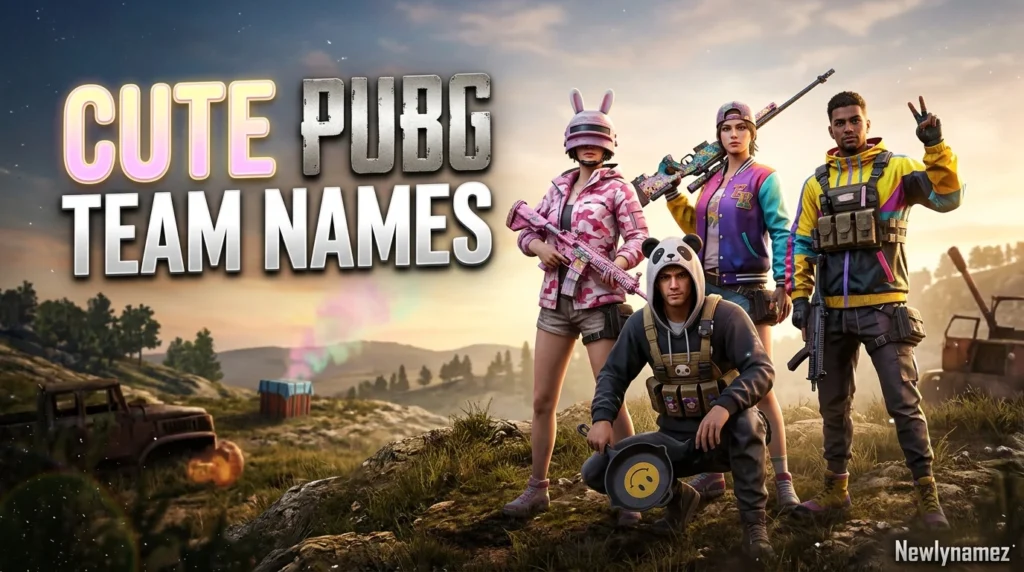Cute PUBG Team Names