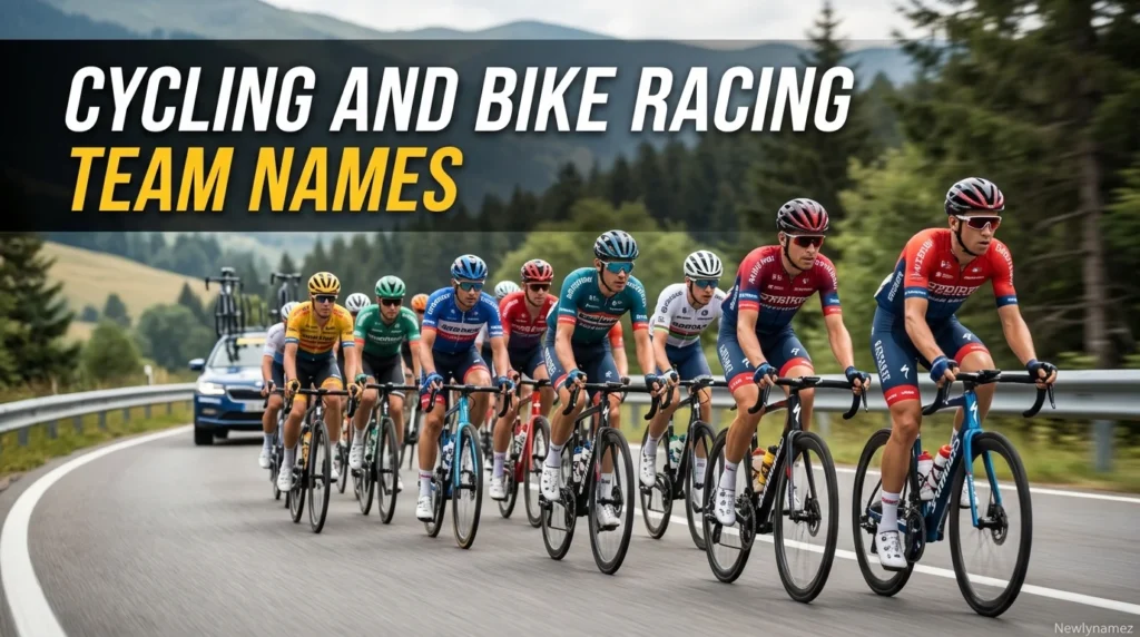Cycling and Bike Racing Team Names