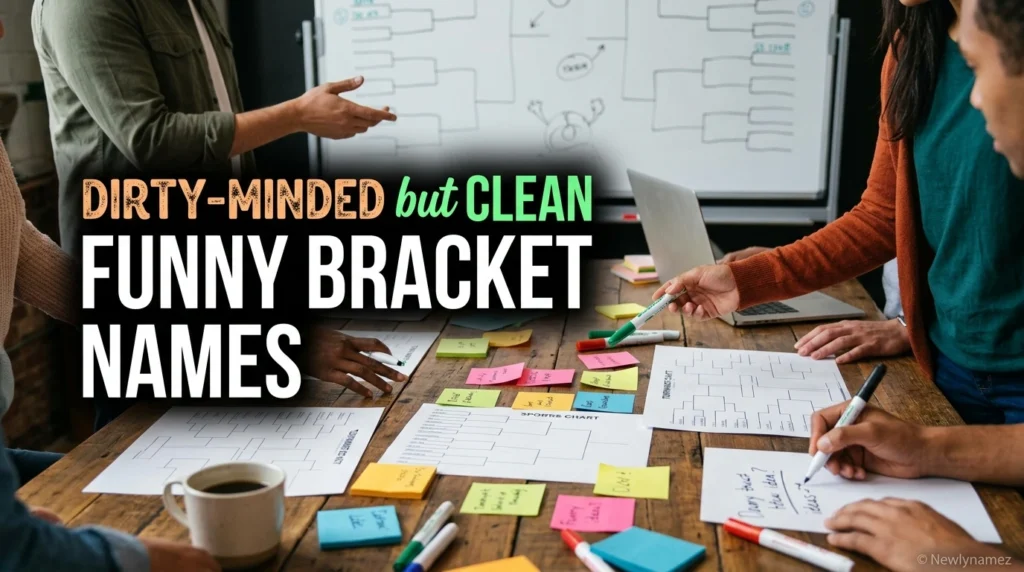 Dirty-Minded but Clean Funny Bracket Names