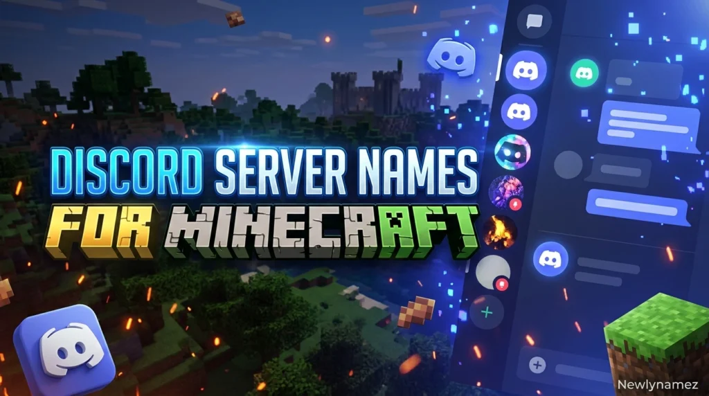 Discord Server Names for Minecraft