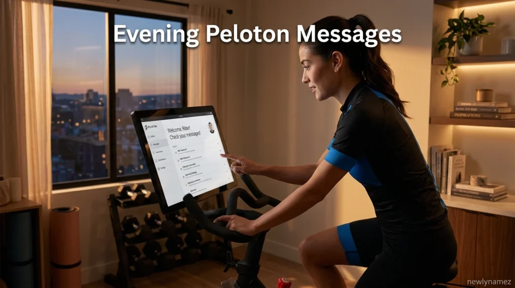 Evening Peloton Messages