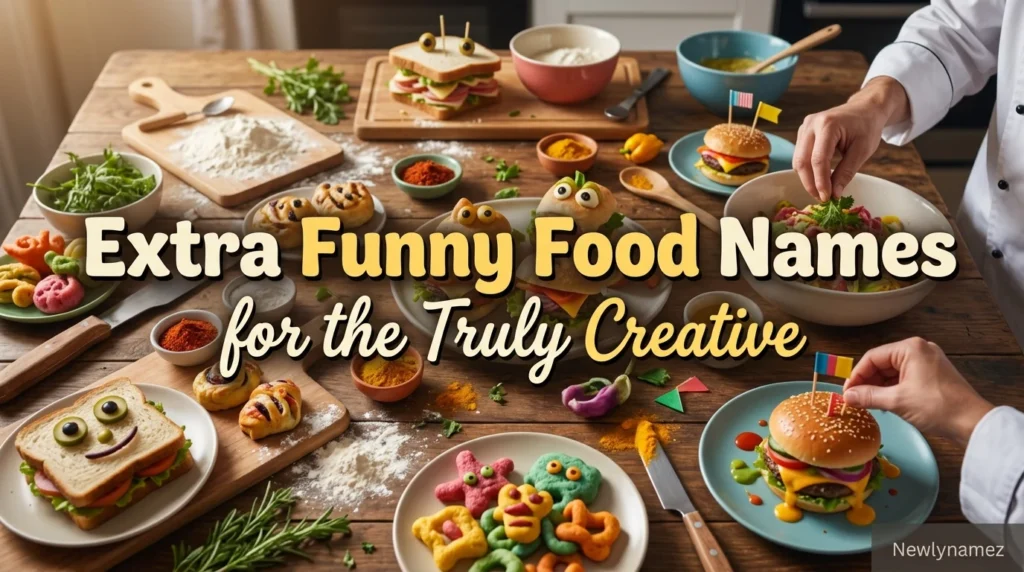 Extra Funny Food Names for the Truly Creative