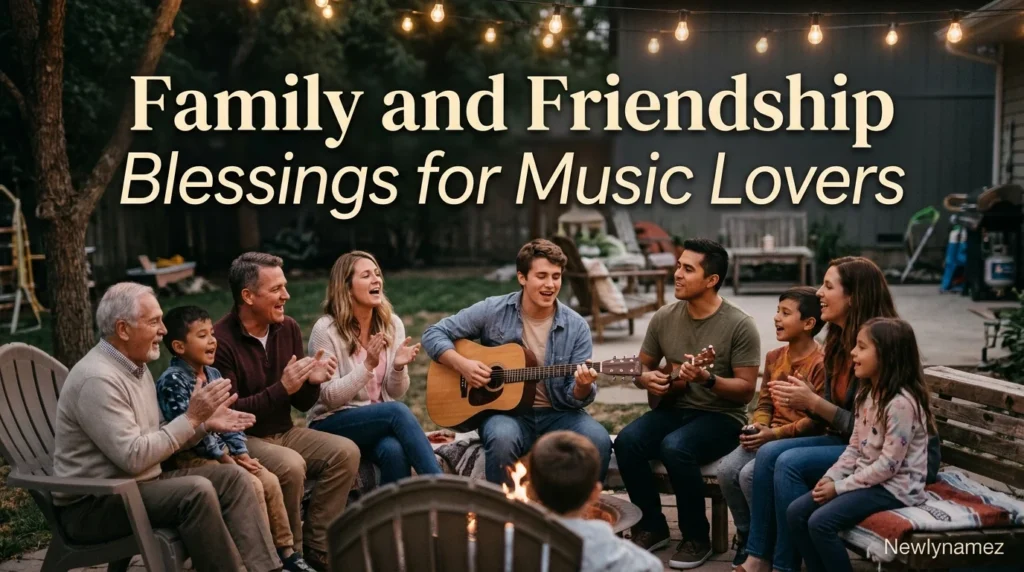 Family and Friendship Blessings for Music Lovers