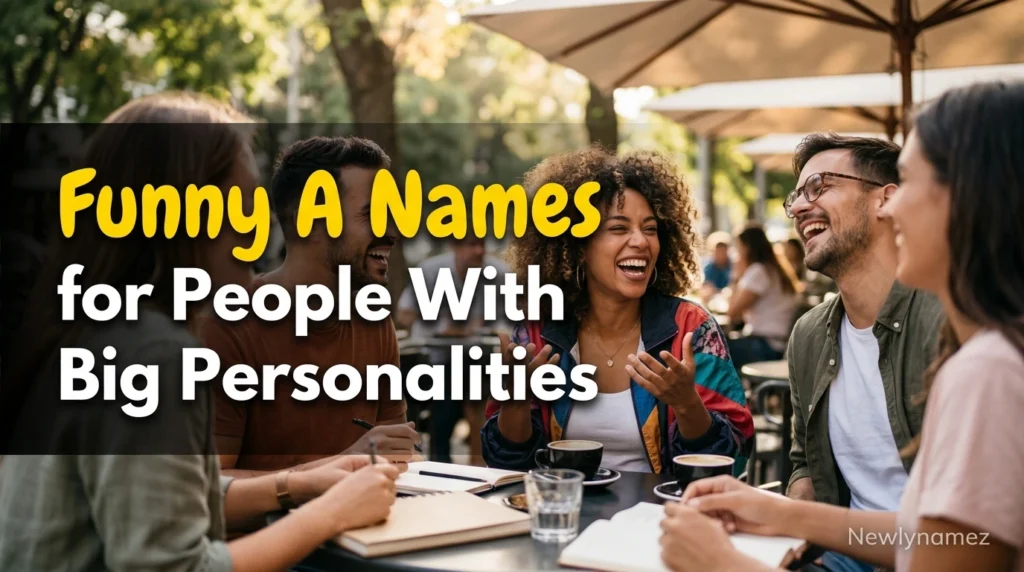 Funny A Names for People With Big Personalities