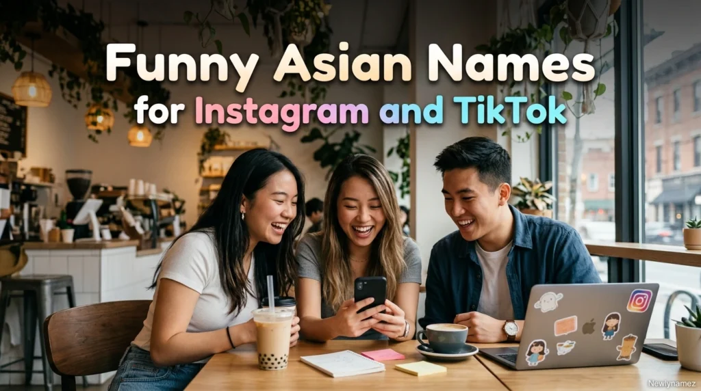 Funny Asian Names for Instagram and TikTok