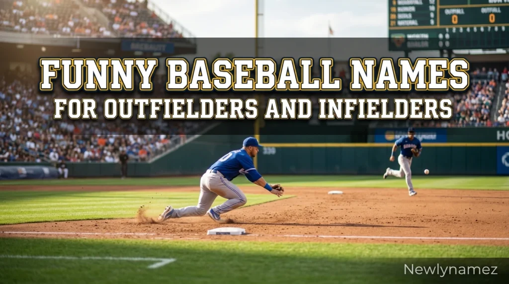 Funny Baseball Names for Outfielders and Infielders