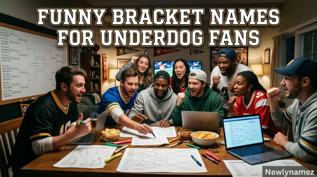 Funny Bracket Names for Underdog Fans