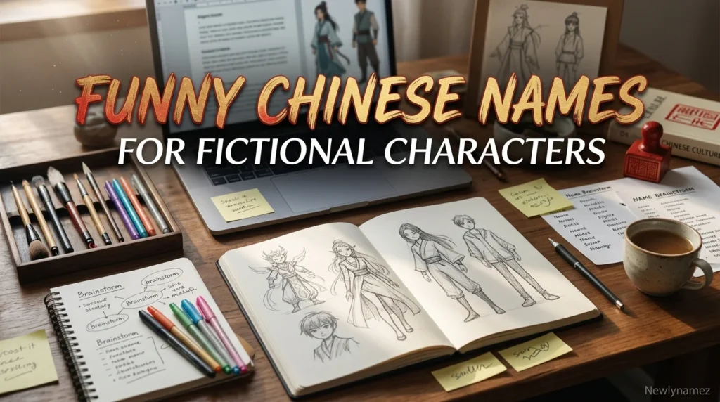 Funny Chinese Names for Fictional Characters