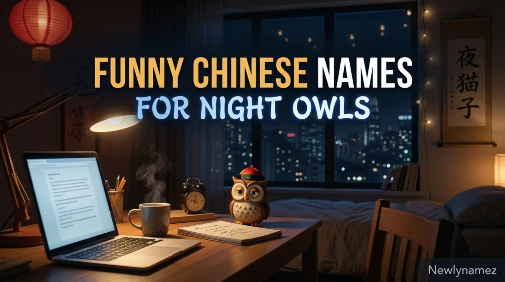 Funny Chinese Names for Night Owls