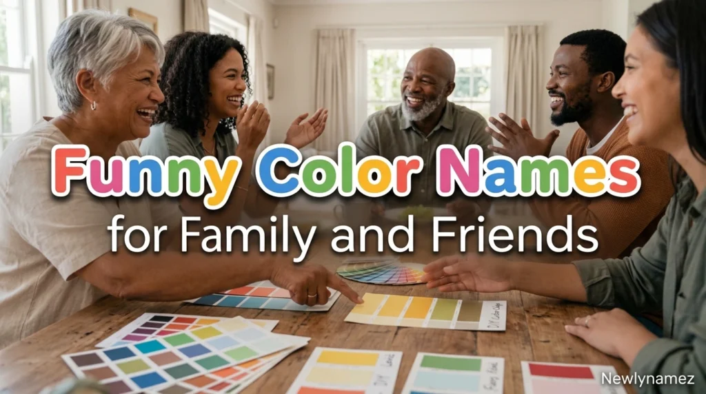 Funny Color Names for Family and Friends