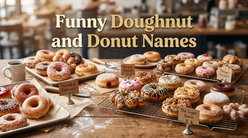 Funny Doughnut and Donut Names