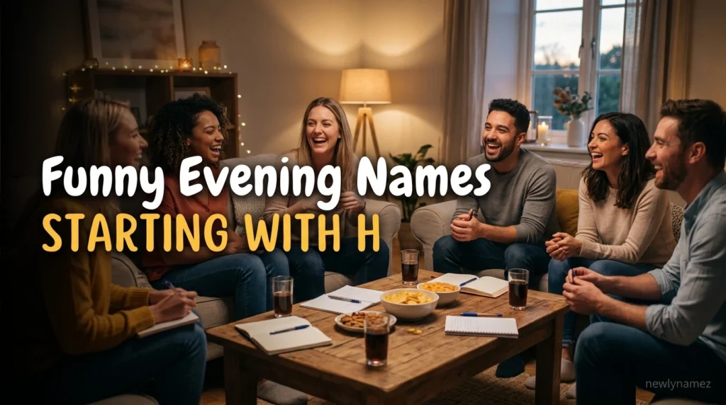 Funny Evening Names Starting With H