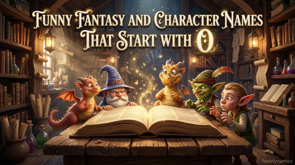 Funny Fantasy and Character Names That Start With O