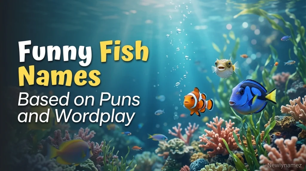 Funny Fish Names Based on Puns and Wordplay