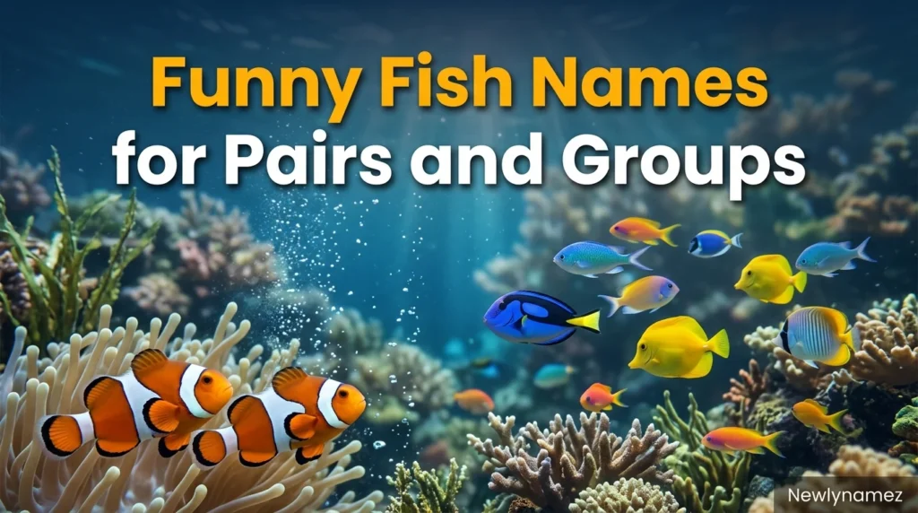Funny Fish Names for Pairs and Groups