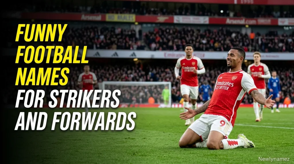 Funny Football Names for Strikers and Forwards