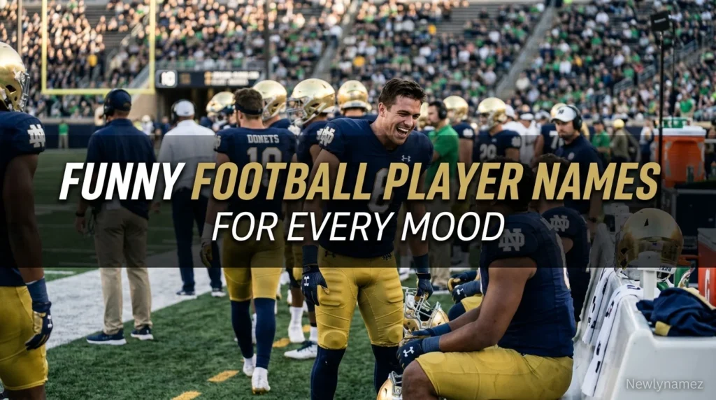 Funny Football Player Names for Every Mood