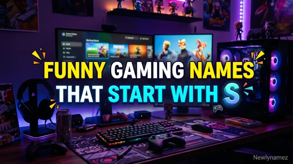 Funny Gaming Names That Start With S