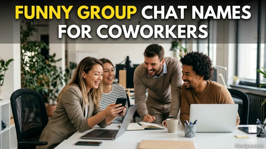 Funny Group Chat Names for Coworkers