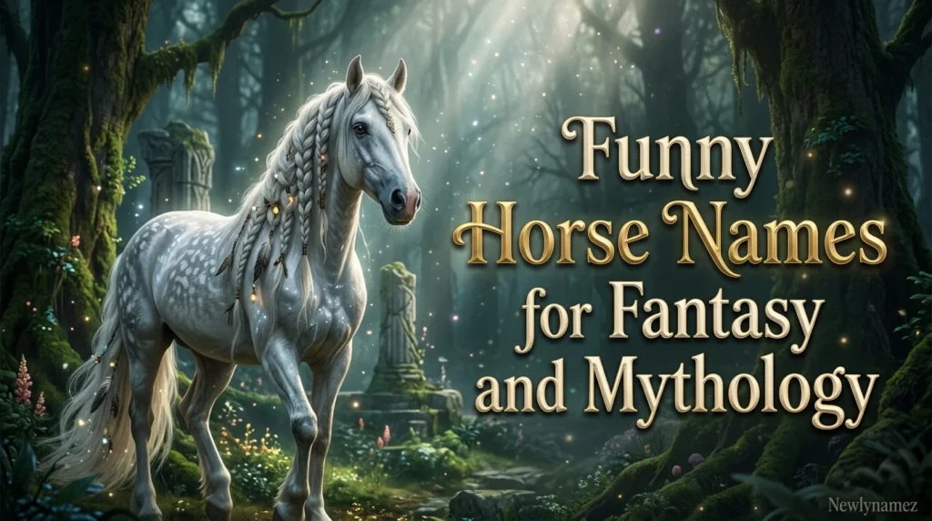 Funny Horse Names for Fantasy and Mythology