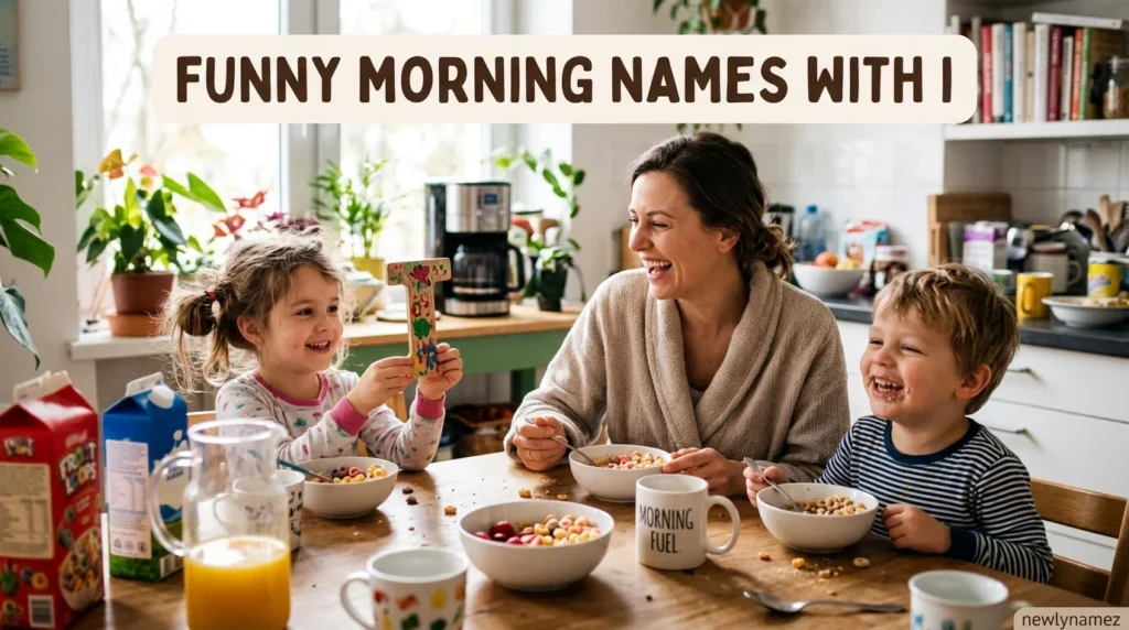 Funny Morning Names With I