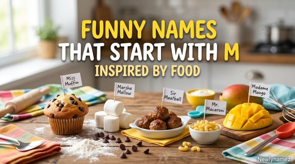 Funny Names That Start With M Inspired by Food