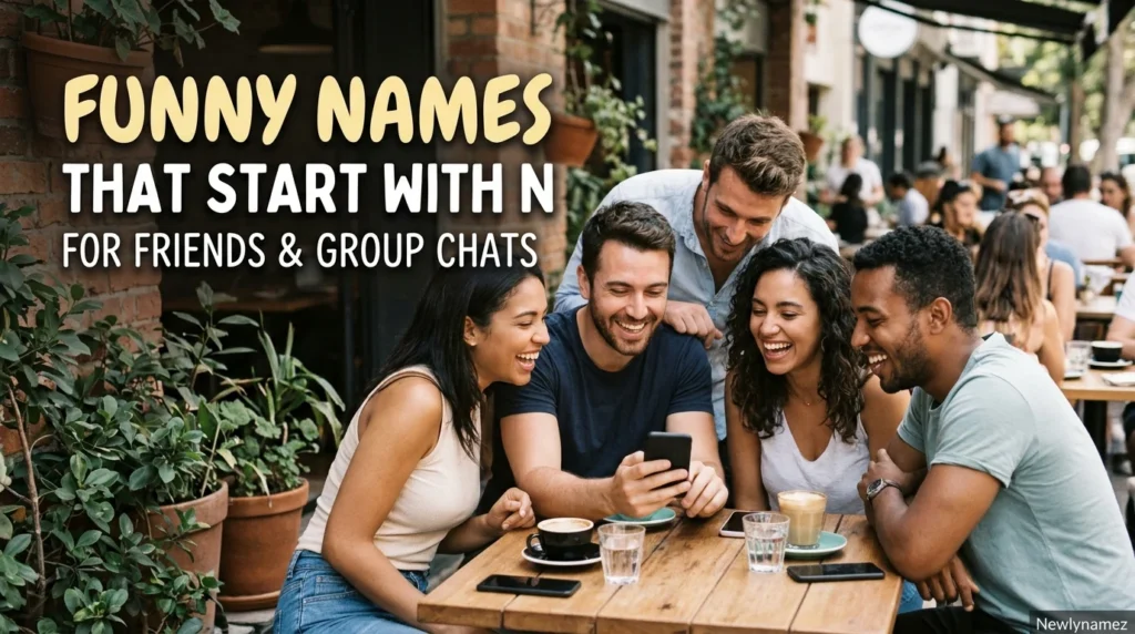 Funny Names That Start With N for Friends and Group Chats