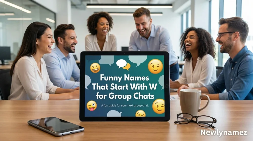 Funny Names That Start With W for Group Chats