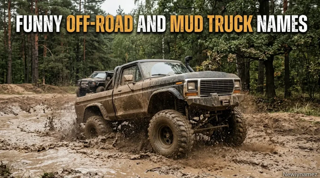 Funny Off-Road and Mud Truck Names