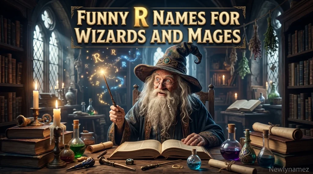 Funny R Names for Wizards and Mages