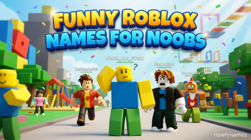 Funny Roblox Names for Noobs